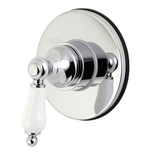 KS3031PL Single-Handle Wall Mount Three-Way Diverter Valve with Trim Kit, Polished Chrome