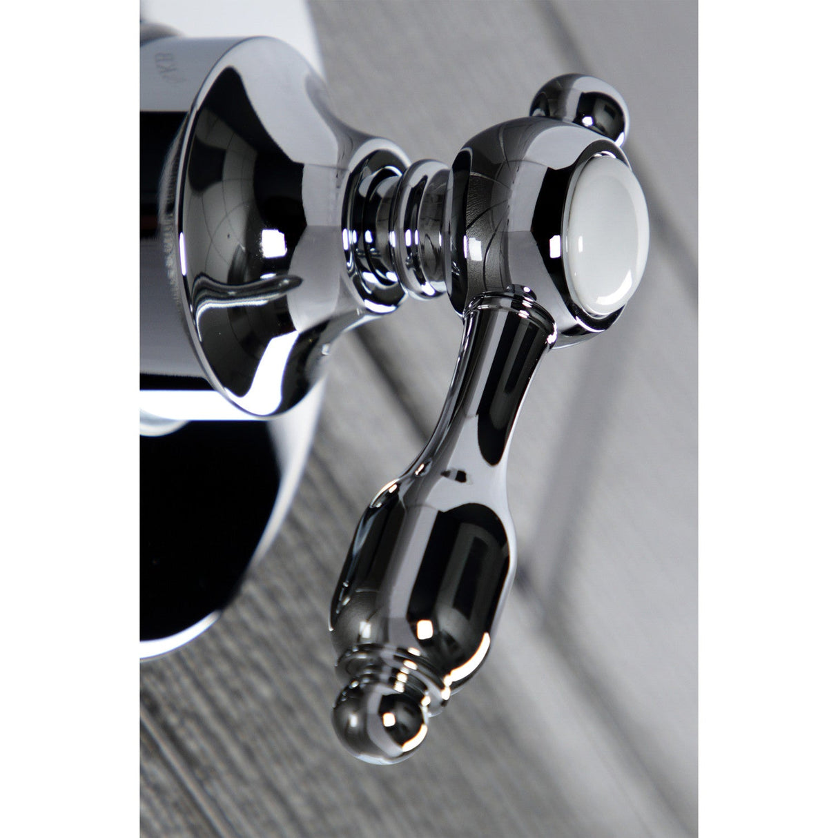Tudor KS3031TAL Single-Handle Wall Mount Three-Way Diverter Valve with Trim Kit, Polished Chrome