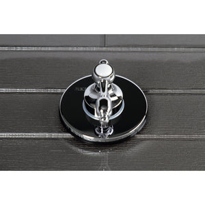 Tudor KS3031TAL Single-Handle Wall Mount Three-Way Diverter Valve with Trim Kit, Polished Chrome