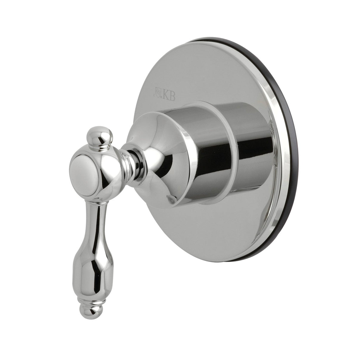 Tudor KS3031TAL Single-Handle Wall Mount Three-Way Diverter Valve with Trim Kit, Polished Chrome