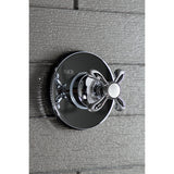 KS3031TX Single-Handle Wall Mount Three-Way Diverter Valve with Trim Kit, Polished Chrome
