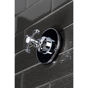 KS3031TX Single-Handle Wall Mount Three-Way Diverter Valve with Trim Kit, Polished Chrome