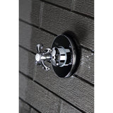 KS3031TX Single-Handle Wall Mount Three-Way Diverter Valve with Trim Kit, Polished Chrome