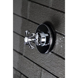 KS3031TX Single-Handle Wall Mount Three-Way Diverter Valve with Trim Kit, Polished Chrome