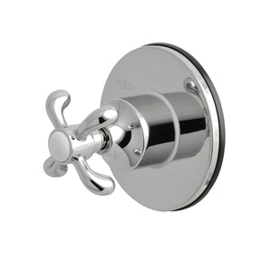 KS3031TX Single-Handle Wall Mount Three-Way Diverter Valve with Trim Kit, Polished Chrome