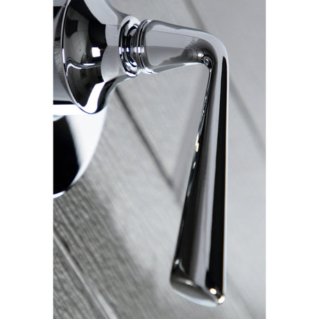 KS3031ZL Single-Handle Wall Mount Three-Way Diverter Valve with Trim Kit, Polished Chrome