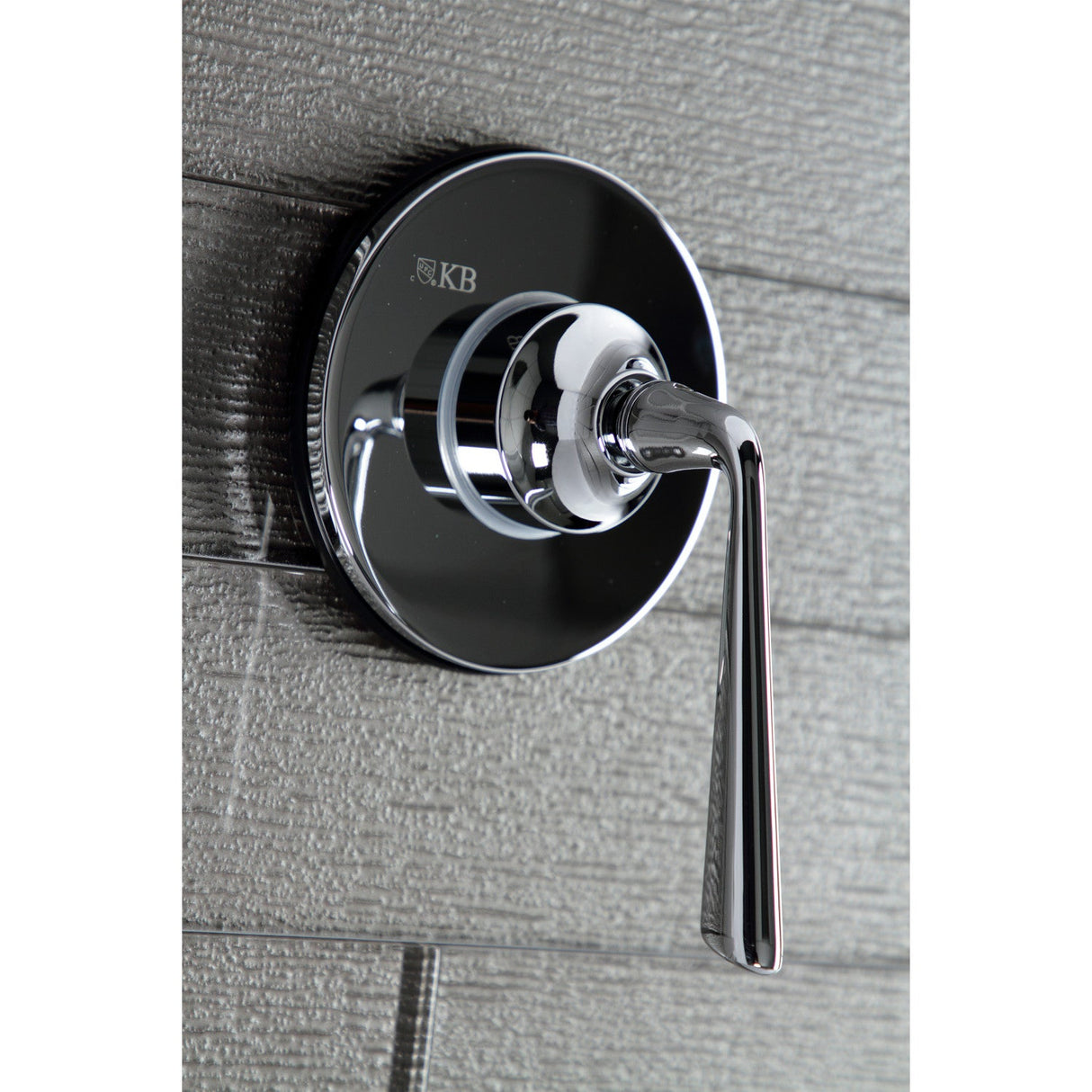 KS3031ZL Single-Handle Wall Mount Three-Way Diverter Valve with Trim Kit, Polished Chrome
