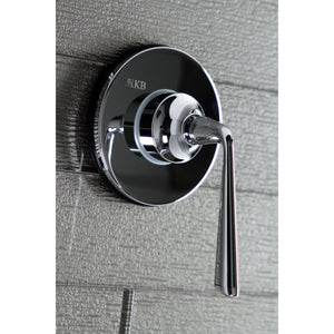 KS3031ZL Single-Handle Wall Mount Three-Way Diverter Valve with Trim Kit, Polished Chrome