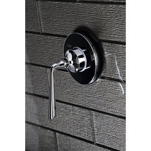 KS3031ZL Single-Handle Wall Mount Three-Way Diverter Valve with Trim Kit, Polished Chrome