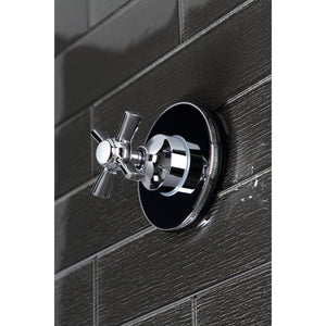 KS3031ZX Single-Handle Wall Mount Three-Way Diverter Valve with Trim Kit, Polished Chrome