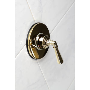 KS3032HL Single-Handle Wall Mount Three-Way Diverter Valve with Trim Kit, Polished Brass