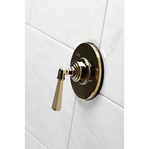 KS3032HL Single-Handle Wall Mount Three-Way Diverter Valve with Trim Kit, Polished Brass