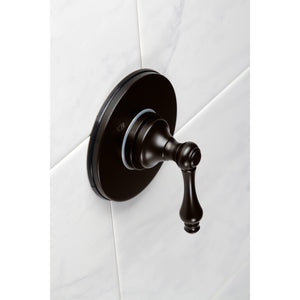 KS3035AL Single-Handle Wall Mount Three-Way Diverter Valve with Trim Kit, Oil Rubbed Bronze
