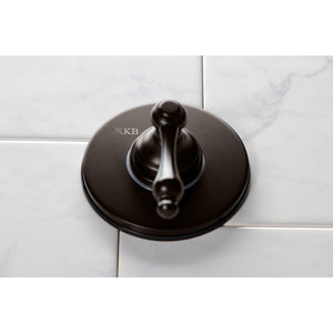 KS3035AL Single-Handle Wall Mount Three-Way Diverter Valve with Trim Kit, Oil Rubbed Bronze