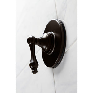 KS3035AL Single-Handle Wall Mount Three-Way Diverter Valve with Trim Kit, Oil Rubbed Bronze