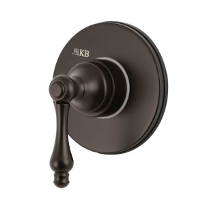 KS3035AL Single-Handle Wall Mount Three-Way Diverter Valve with Trim Kit, Oil Rubbed Bronze