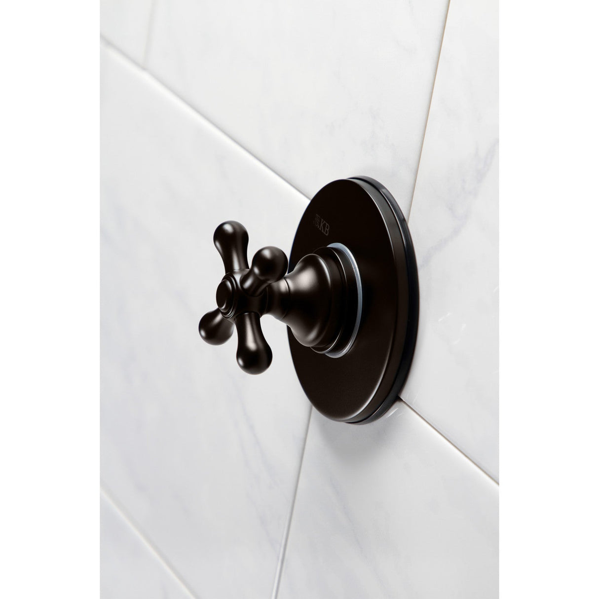KS3035AX Single-Handle Wall Mount Three-Way Diverter Valve with Trim Kit, Oil Rubbed Bronze