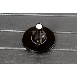 Heirloom KS3035BAL Single-Handle Wall Mount Three-Way Diverter Valve with Trim Kit, Oil Rubbed Bronze
