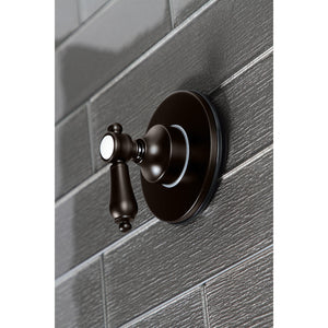 Heirloom KS3035BAL Single-Handle Wall Mount Three-Way Diverter Valve with Trim Kit, Oil Rubbed Bronze