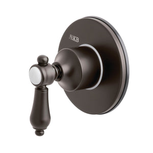 Heirloom KS3035BAL Single-Handle Wall Mount Three-Way Diverter Valve with Trim Kit, Oil Rubbed Bronze