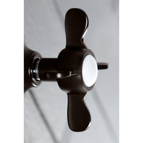KS3035BEX Single-Handle Wall Mount Three-Way Diverter Valve with Trim Kit, Oil Rubbed Bronze