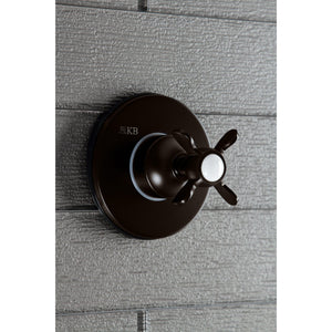 KS3035BEX Single-Handle Wall Mount Three-Way Diverter Valve with Trim Kit, Oil Rubbed Bronze