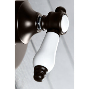 Bel-Air KS3035BPL Single-Handle Wall Mount Three-Way Diverter Valve with Trim Kit, Oil Rubbed Bronze