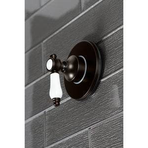 Bel-Air KS3035BPL Single-Handle Wall Mount Three-Way Diverter Valve with Trim Kit, Oil Rubbed Bronze