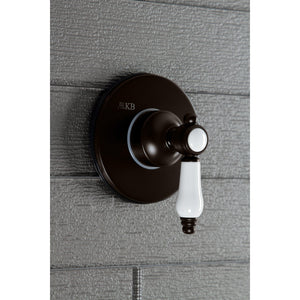 Bel-Air KS3035BPL Single-Handle Wall Mount Three-Way Diverter Valve with Trim Kit, Oil Rubbed Bronze