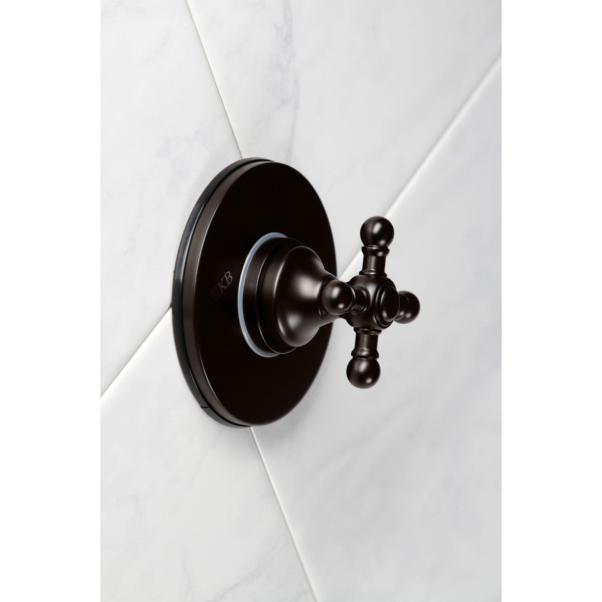 KS3035BX Single-Handle Wall Mount Three-Way Diverter Valve with Trim Kit, Oil Rubbed Bronze