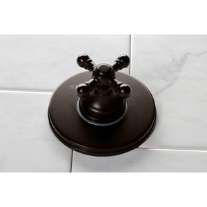 KS3035BX Single-Handle Wall Mount Three-Way Diverter Valve with Trim Kit, Oil Rubbed Bronze