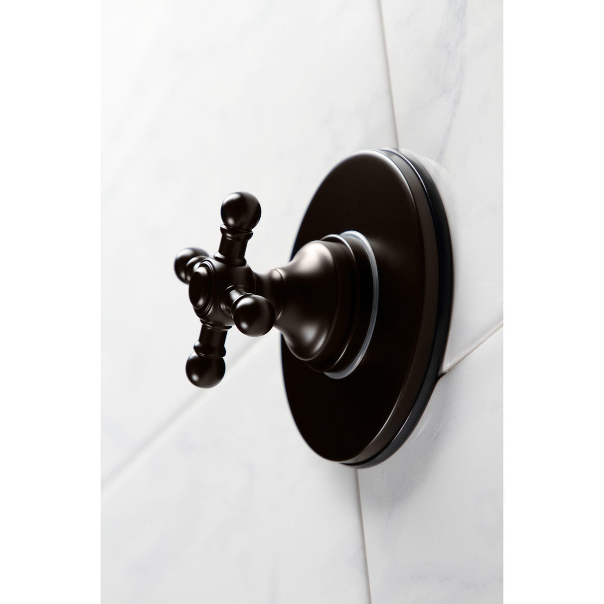 KS3035BX Single-Handle Wall Mount Three-Way Diverter Valve with Trim Kit, Oil Rubbed Bronze