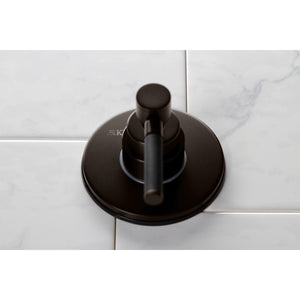 Kaiser KS3035DKL Single-Handle Wall Mount Three-Way Diverter Valve with Trim Kit, Oil Rubbed Bronze