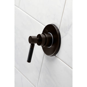 Kaiser KS3035DKL Single-Handle Wall Mount Three-Way Diverter Valve with Trim Kit, Oil Rubbed Bronze