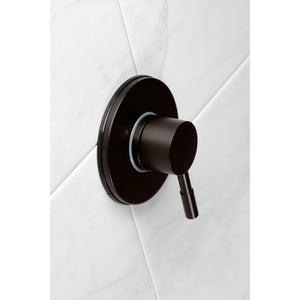 Concord KS3035DL Single-Handle Wall Mount Three-Way Diverter Valve with Trim Kit, Oil Rubbed Bronze