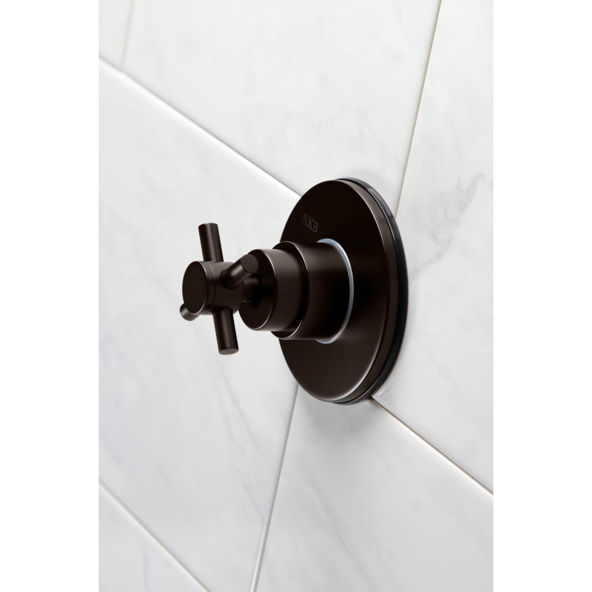 Concord KS3035DX Single-Handle Wall Mount Three-Way Diverter Valve with Trim Kit, Oil Rubbed Bronze