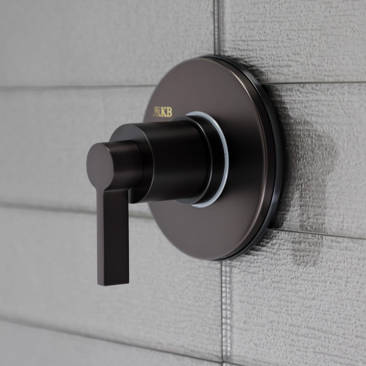 NuvoFusion KS3035NDL Single-Handle Wall Mount Three-Way Diverter Valve with Trim Kit, Oil Rubbed Bronze