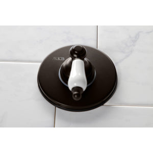 KS3035PL Single-Handle Wall Mount Three-Way Diverter Valve with Trim Kit, Oil Rubbed Bronze