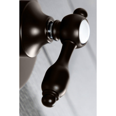 Tudor KS3035TAL Single-Handle Wall Mount Three-Way Diverter Valve with Trim Kit, Oil Rubbed Bronze