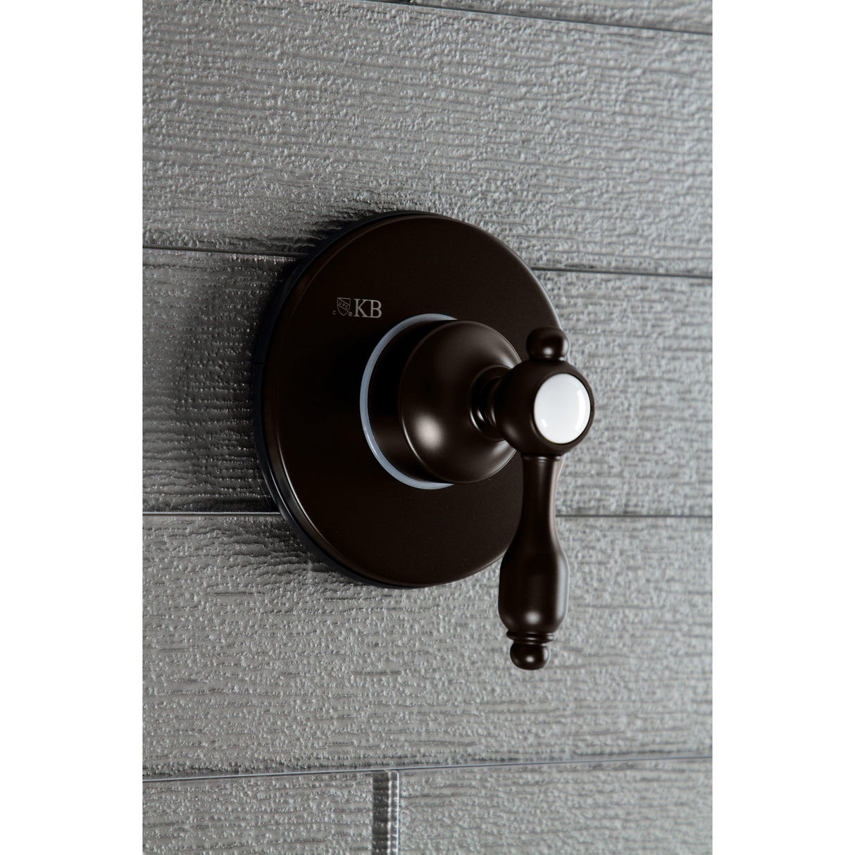 Tudor KS3035TAL Single-Handle Wall Mount Three-Way Diverter Valve with Trim Kit, Oil Rubbed Bronze