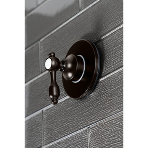 Tudor KS3035TAL Single-Handle Wall Mount Three-Way Diverter Valve with Trim Kit, Oil Rubbed Bronze