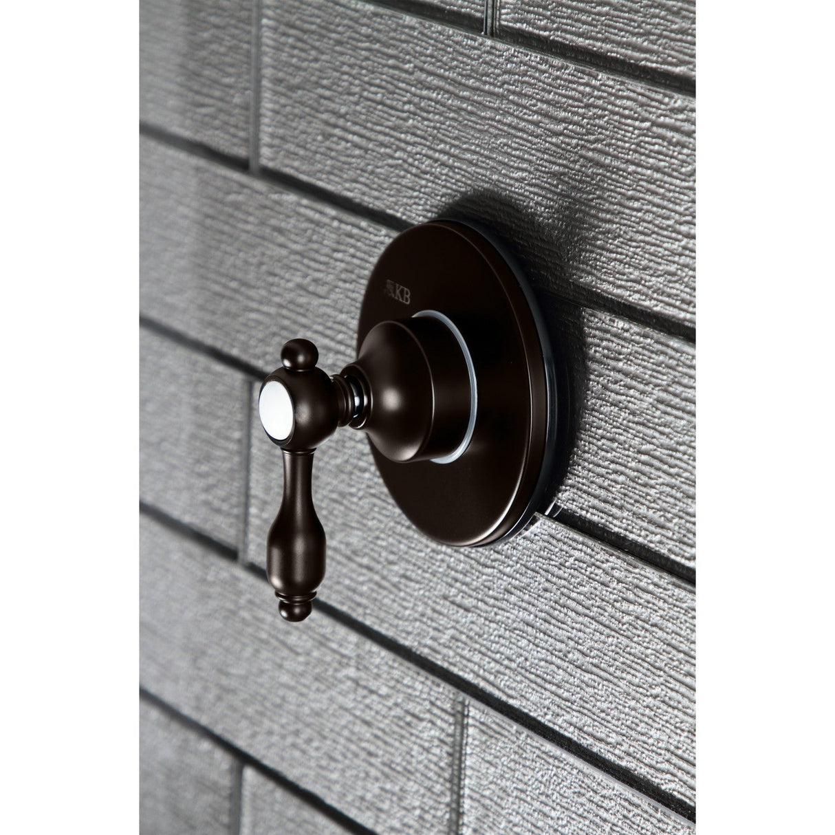 Tudor KS3035TAL Single-Handle Wall Mount Three-Way Diverter Valve with Trim Kit, Oil Rubbed Bronze