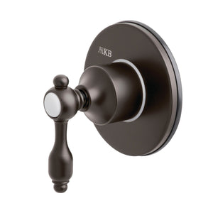 Tudor KS3035TAL Single-Handle Wall Mount Three-Way Diverter Valve with Trim Kit, Oil Rubbed Bronze