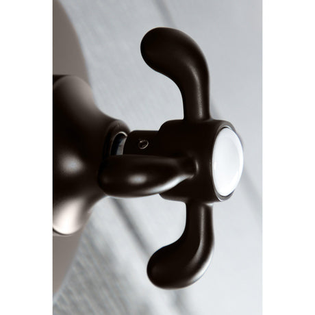 KS3035TX Single-Handle Wall Mount Three-Way Diverter Valve with Trim Kit, Oil Rubbed Bronze