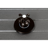 KS3035TX Single-Handle Wall Mount Three-Way Diverter Valve with Trim Kit, Oil Rubbed Bronze