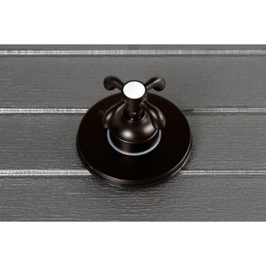 KS3035TX Single-Handle Wall Mount Three-Way Diverter Valve with Trim Kit, Oil Rubbed Bronze