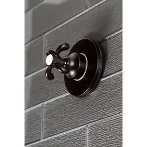 KS3035TX Single-Handle Wall Mount Three-Way Diverter Valve with Trim Kit, Oil Rubbed Bronze