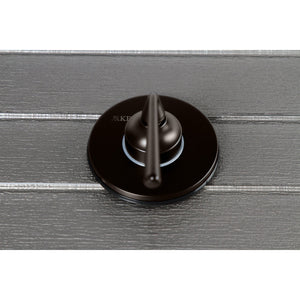 KS3035ZL Single-Handle Wall Mount Three-Way Diverter Valve with Trim Kit, Oil Rubbed Bronze
