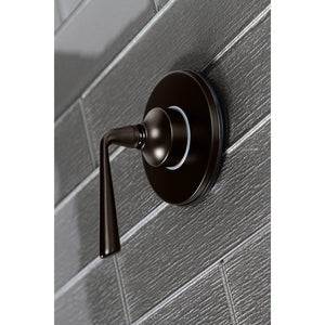 KS3035ZL Single-Handle Wall Mount Three-Way Diverter Valve with Trim Kit, Oil Rubbed Bronze