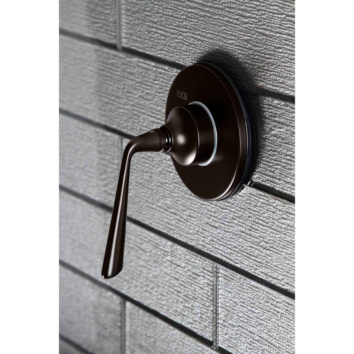 KS3035ZL Single-Handle Wall Mount Three-Way Diverter Valve with Trim Kit, Oil Rubbed Bronze